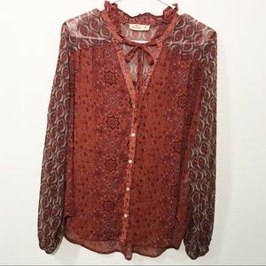 Peasant Blouse Hollister M